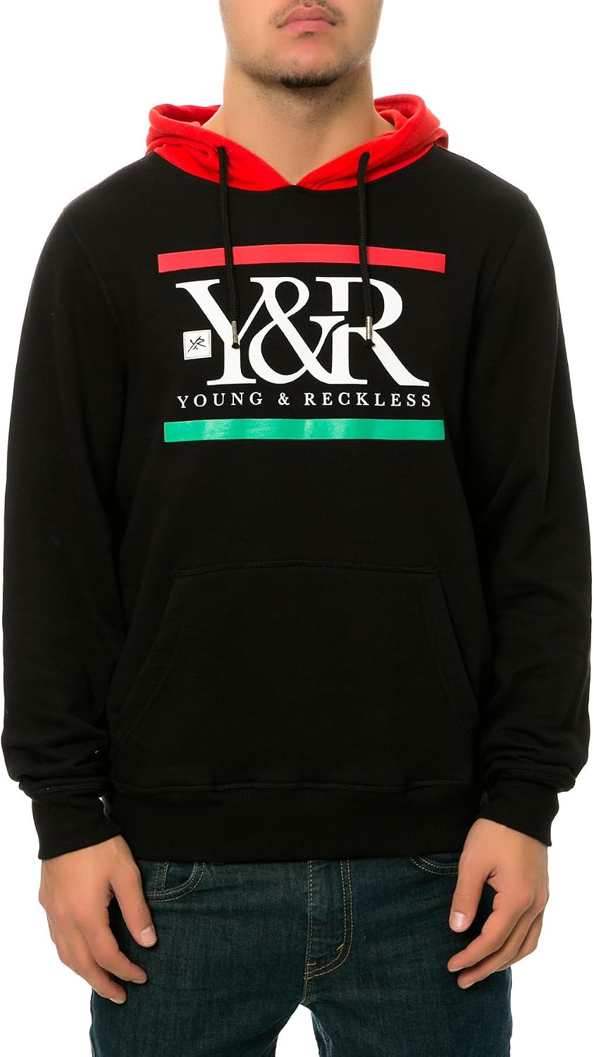 young and reckless hoodie red
