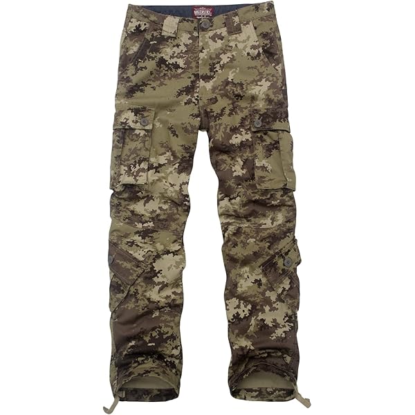 Pantalon de chasse F2 7 poches coton camo CE 38 à 66