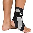Aircast A60 Ankle Support Brace, Left Foot, Black, Small (Shoe Size: Men's 4-7 / Women's 5-8.5)