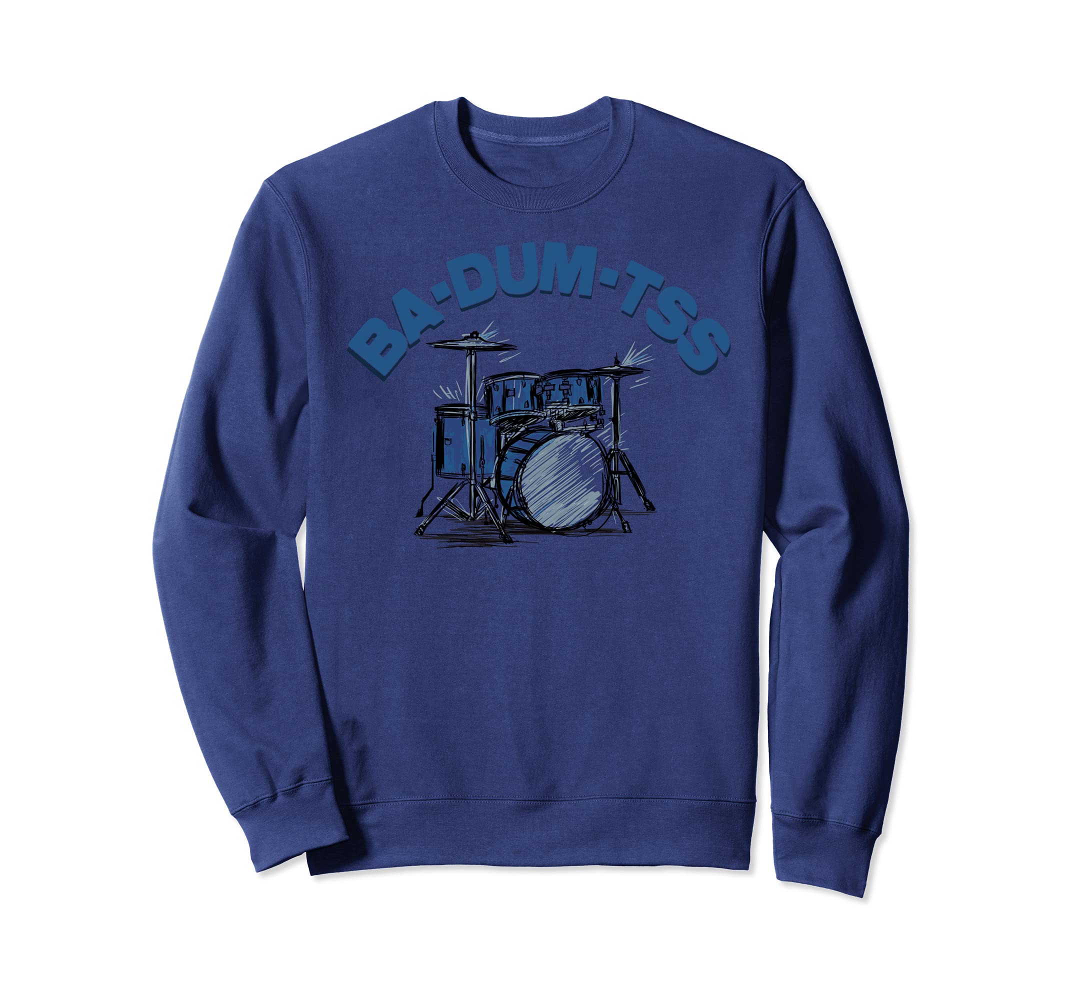 Drum Kit Drummer Percussion Music Player Sweatshirt