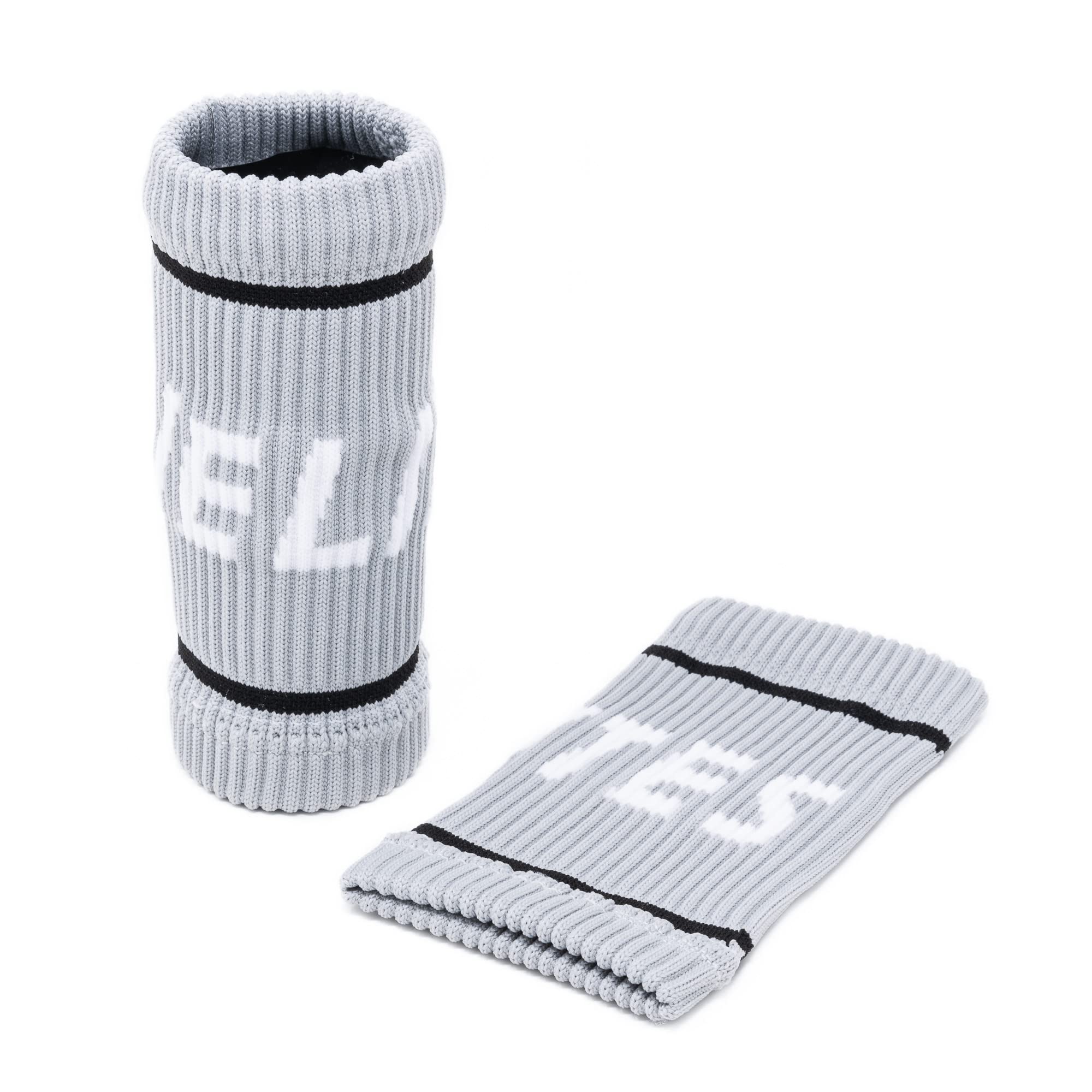 Velites I Flexible Fabric Wrist Band I Provides Support and Security for Your Workouts I Better Grip on Bar I Protect Sensitive Skin and get I One Size fits all (Grey)