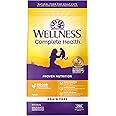 Wellness Complete Health Adult Dry Cat Food for Indoor Cats, Grain Free, Natural, Chicken & Chicken Meal (11.5 Pound Bag)