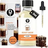 Dolce Flav Root Beer Extract, Oil-Soluble, 2 Oz | For baking, chocolates and desserts