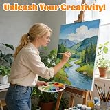 ASelected 6Pcs Art Canvas 40x50cm Cotton White Blank Canvases for Painting view 6