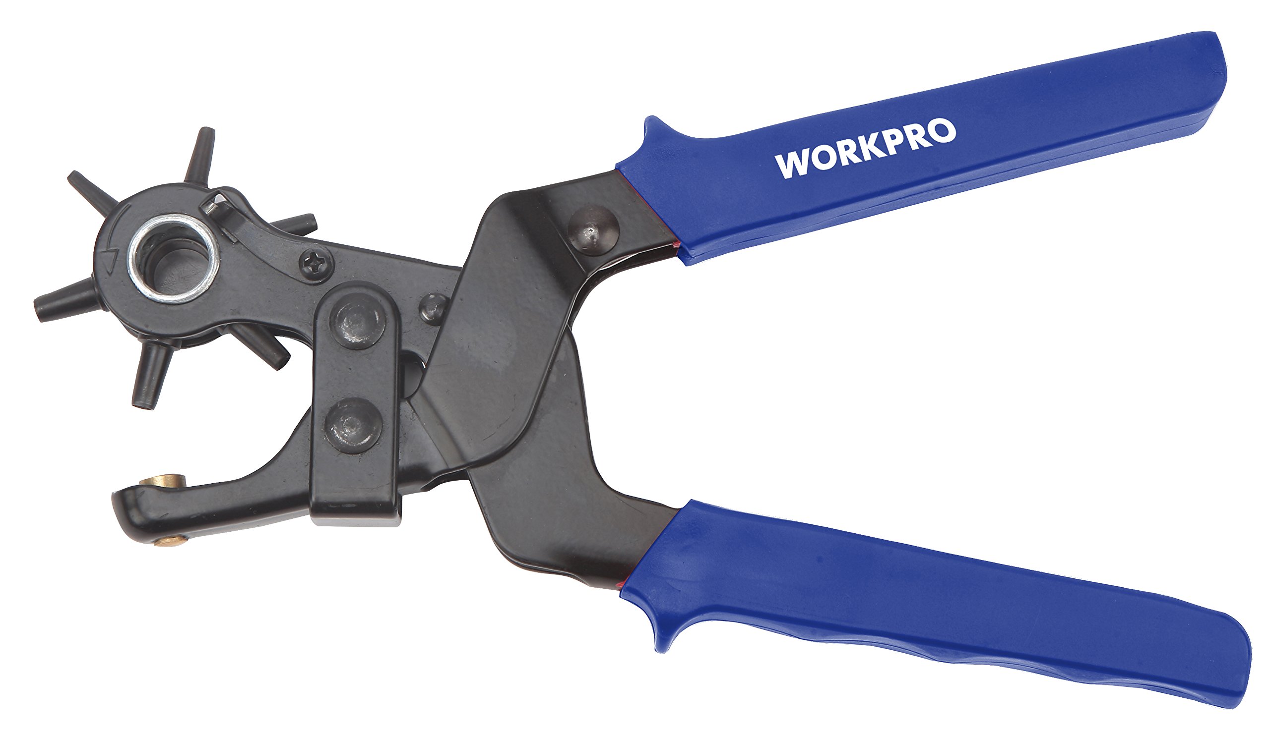 6 Sizes Heavy Duty Leather Hole Punch Pliers Hand Tool Belt Make Holes