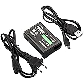 PS Vita Charger, AC Adapter Wall Charger Compatible with Sony PlayStation Vita 2000 (Only Compatible with PSV 2000)