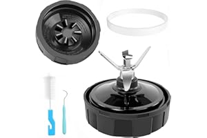 1-Pack 7 Fins Blender Blade Replacement for Ninja, Extractor Blade Assembly Compatible with Ninja Auto iQ BL480 BL482 BL642 B