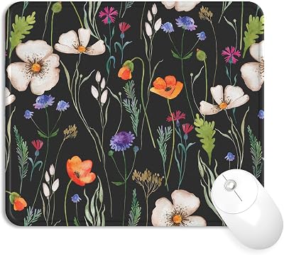 Giecy Gaming Mouse Pad 24x20 cm Durable Stitched Edges Lycra Surface