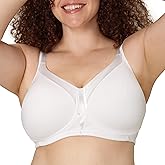 Playtex Women's Wireless Bra, 18 Hour Plus-Size T-Shirt Bras Available, Smoothing, Full Coverage, 4803, Single or 2-Pack
