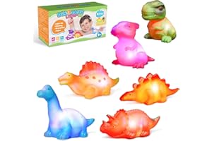 Baby Bath Toys, vicia Dinosaur Toys for 1-5 Year Old Boys Water Toys Girls Toys Age 1-5 Pool Toys Sand Toys for Toddlers 1-5 