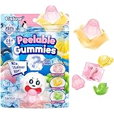 COKOC Mystery Gummy Candy Cubes in Original Flavor, 2.12oz Each(Total 6.34oz), Peelable Soda Fruit Gummy Cube with Mystery Animal Inside, Fruity Flavors, Interactive 2-in-1 Treat, Sweets, Fun Candy &amp; Prizes for Kids