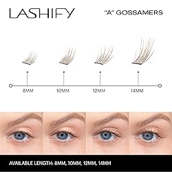 Lashify Amplify 10mm Gossamer Eyelash Extensions