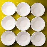 FOOGO Green 50 Disposable Sugarcane Bowls 32oz 8 inch Deep, Biodegradable view 8