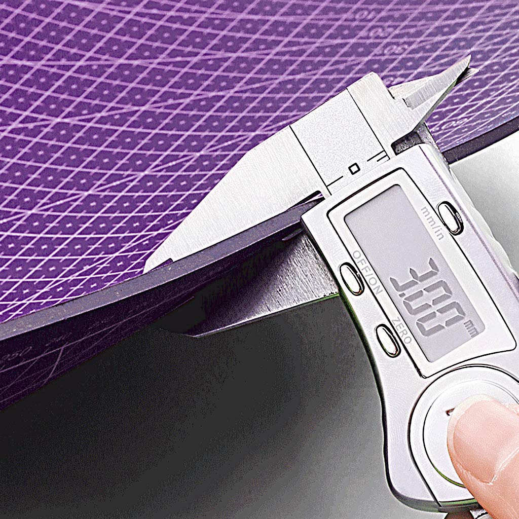 Cutting Mat A4, Self Healing Cutting Mat for Sewing, Writing, Craft Paper Carving, Double Sided Craft Mat12X 9 Inches(Purple)