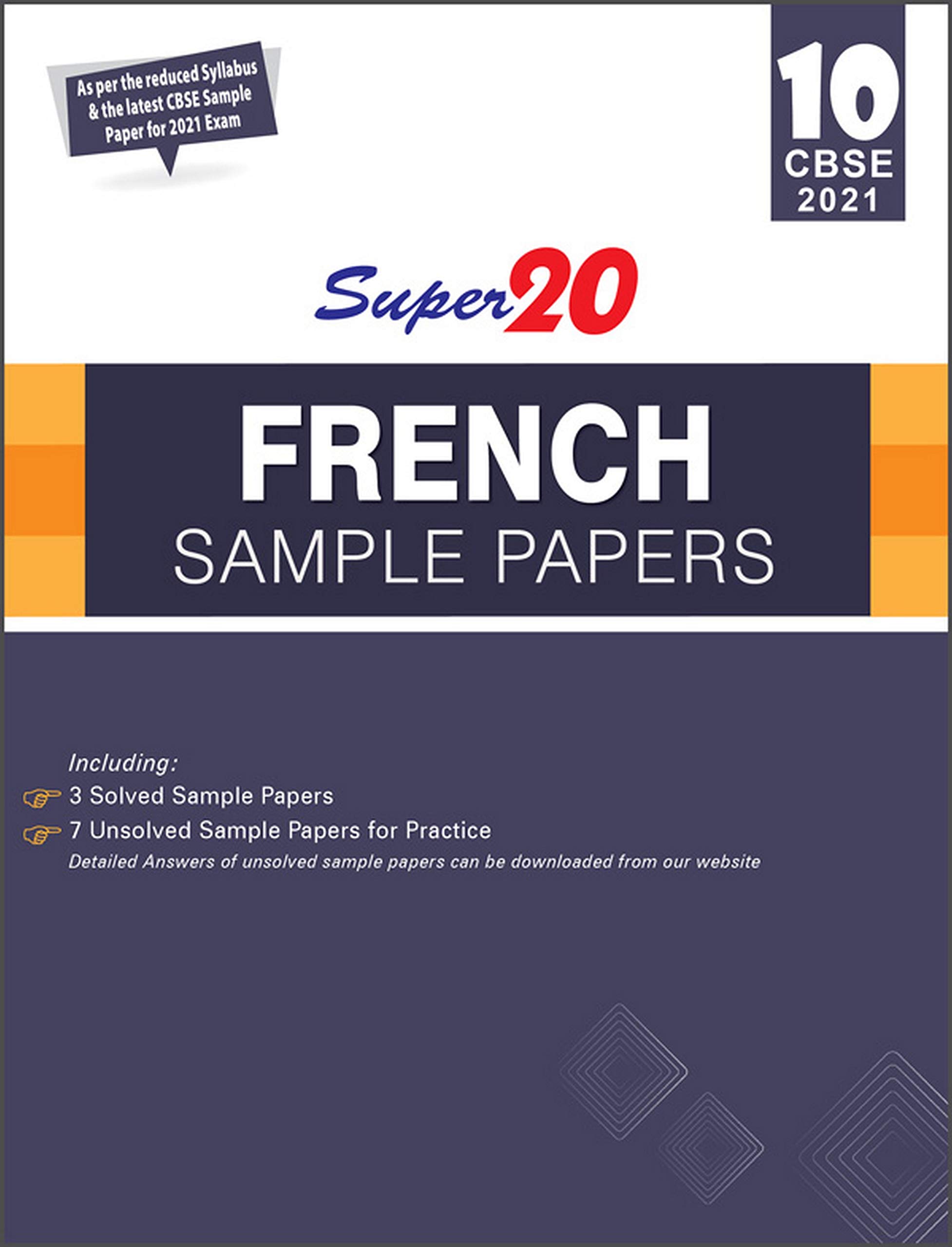 CBSE French Sample Papers With Solutions 2022 Curiotory
