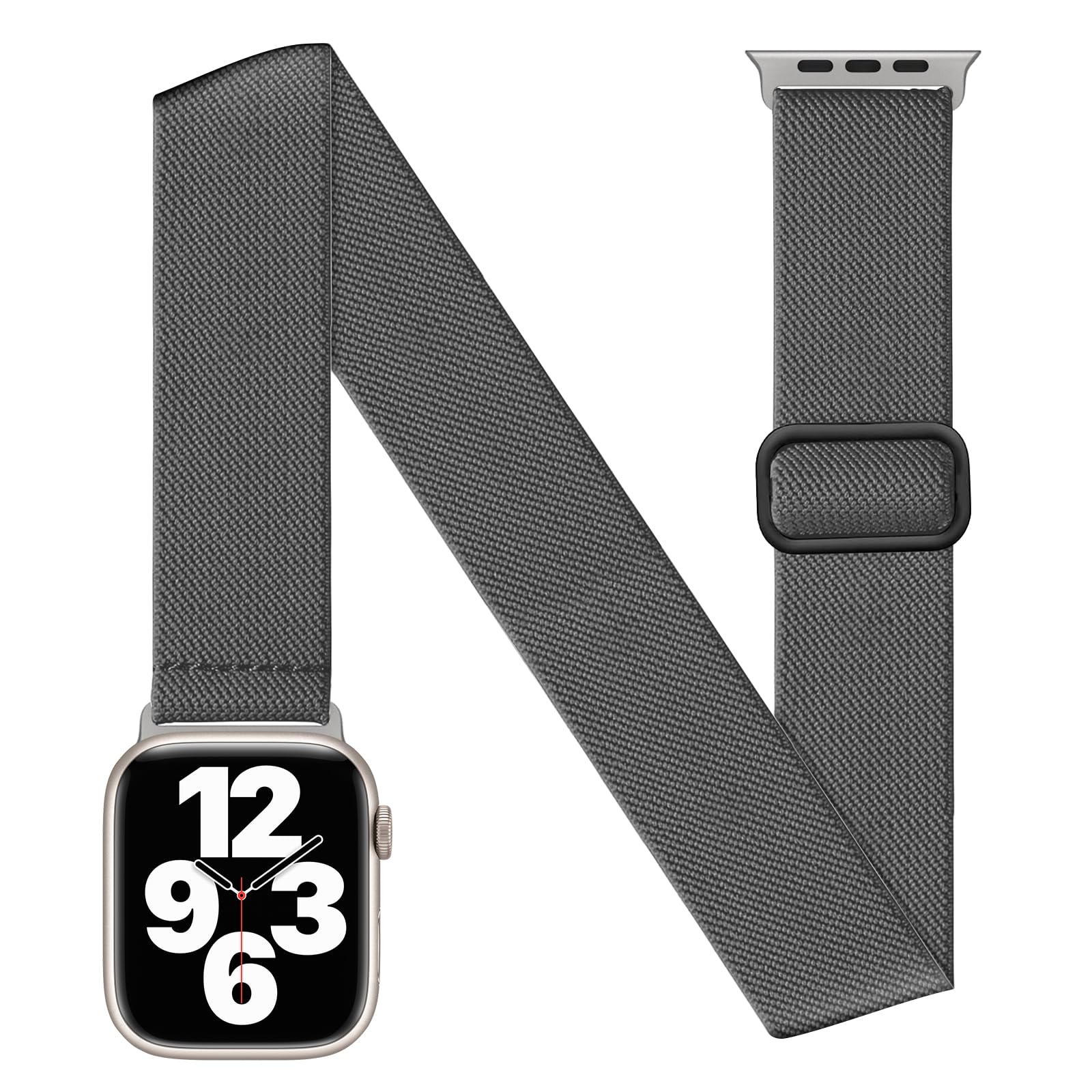 BALALA Ankle/Arm Stretchy Band Compatible with Apple Watch Band 38mm 40mm 41mm 42mm 44mm 45mm 46mm 49mm Women Men, Adjustable Strap For iWatch Series 11 10 9 8 7 6 5 4 3 2 1 SE Ultra