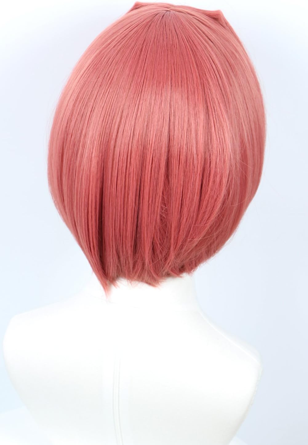 Linfairy Halloween Cosplay Wig For Women with red bow, 35 cm x 5 cm - Image 5