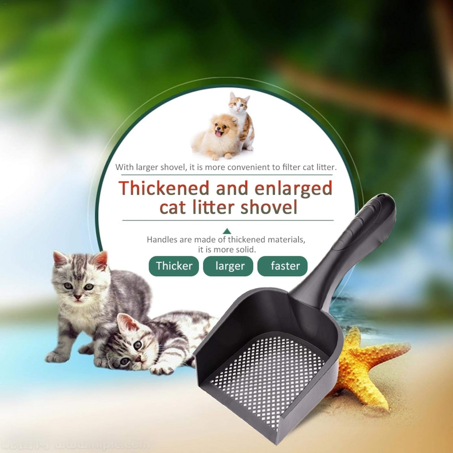 Amazon 猫砂スコップ 砂取り用品 猫 トイレ スコップ 猫用品 猫砂シャベル 砂取り用品 ネコトイレ用品 穴付き 手が汚れない 清潔 便利 Highshop スコップ 砂取り用品 通販