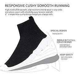 WXQ Men's Fashion Sneakers - Lightweight Breathable