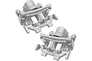 funire 2x Rear Brake Caliper with Bracket Driver and Rear Passenger Side Compatible with 2009-2022 Nissan Murano, 2013-2020 Pathfinder, for INFINITI G25 G37 JX35 M37 M56 M35 M45 Q40 Q50 Q60 Q70
