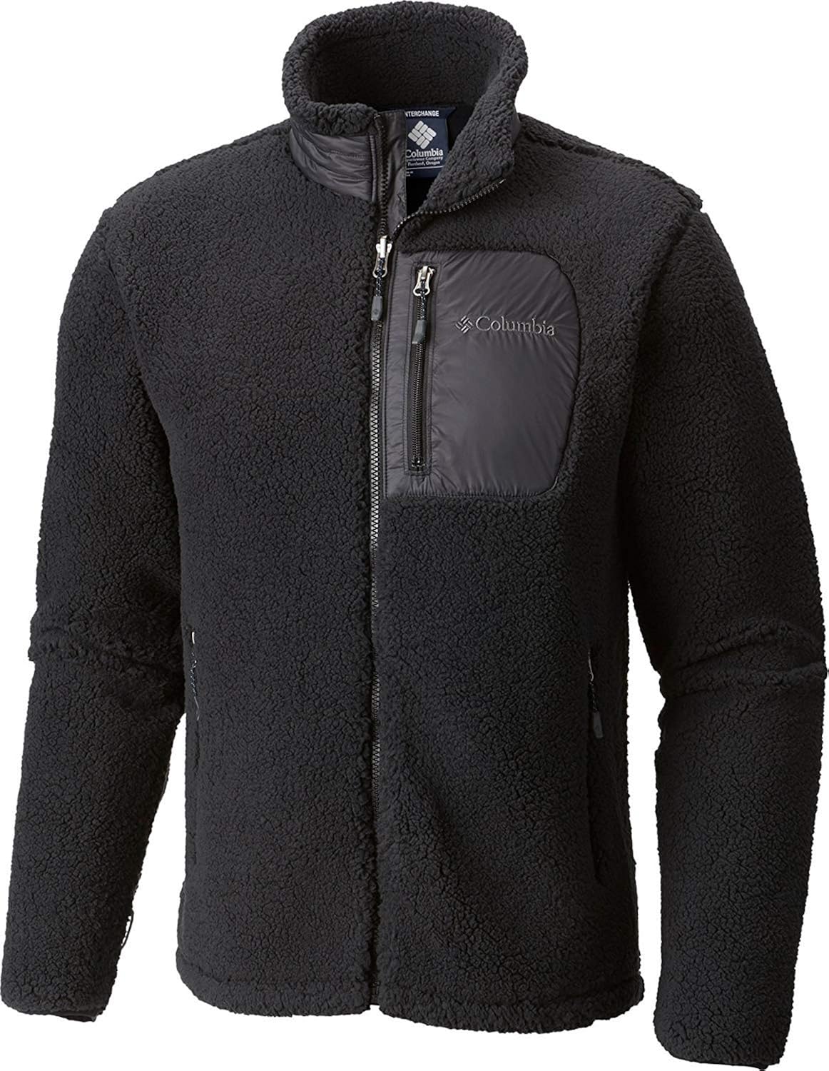 Columbia Mens Archer Ridge Fleece Jacket 1743921 Black XLarge