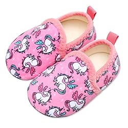 Scurtain Kids Toddler Slippers Socks Artificial