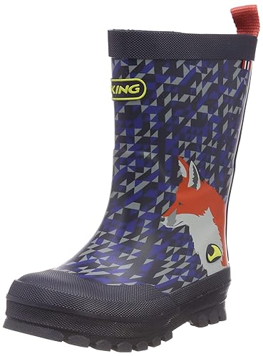 Viking Unisex-Kinder Big Fox Gummistiefel