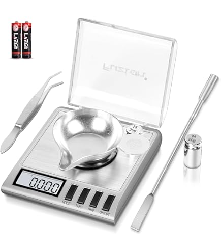 Micro Scoops Lot De 25 Cuillères à Mesurer En Plastique De 5 Mg à