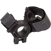 Kryptonite Bike Lock Handlebar Carrier, Lightweight Bracket for U-Locks | Fits 10-24mm Shackles and 22-32mm Handlebars, 2-Point Holder with Hook-n-Loop Straps, Versatile Bicycle Mounting Accessory