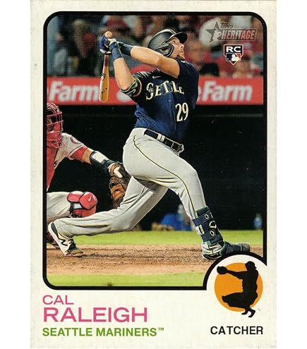 2022 Topps Cal Raleigh Rookie Card #277 – Seattle Mariners, Graded 10, 1st Graded