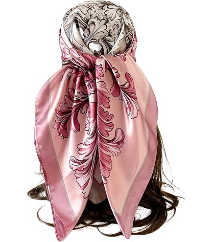 Verdusa Women's Polka Dots Head Scarf Y2k Vintage Square Bandana