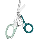 LEATHERMAN Raptor Rescue 6-in-1 Trauma Shears, Icy Mint | Carbide Glass Breaker, Strap Cutter for EMS &amp; Trauma Response, MOLLE Holster Not Included, Made in USA