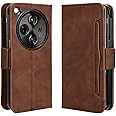DAMONDY Case for OnePlus Open,OnePlus Open Wallet Case,PU Leather Flip Case with [Card Holder] [Kickstand Function] Flip Phone Cover Compatible for OnePlus Open - Brown