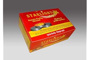 STARLIGHT CHARBON CHARCOAL StarLight Hookah Charcoal/Coals, X-Large