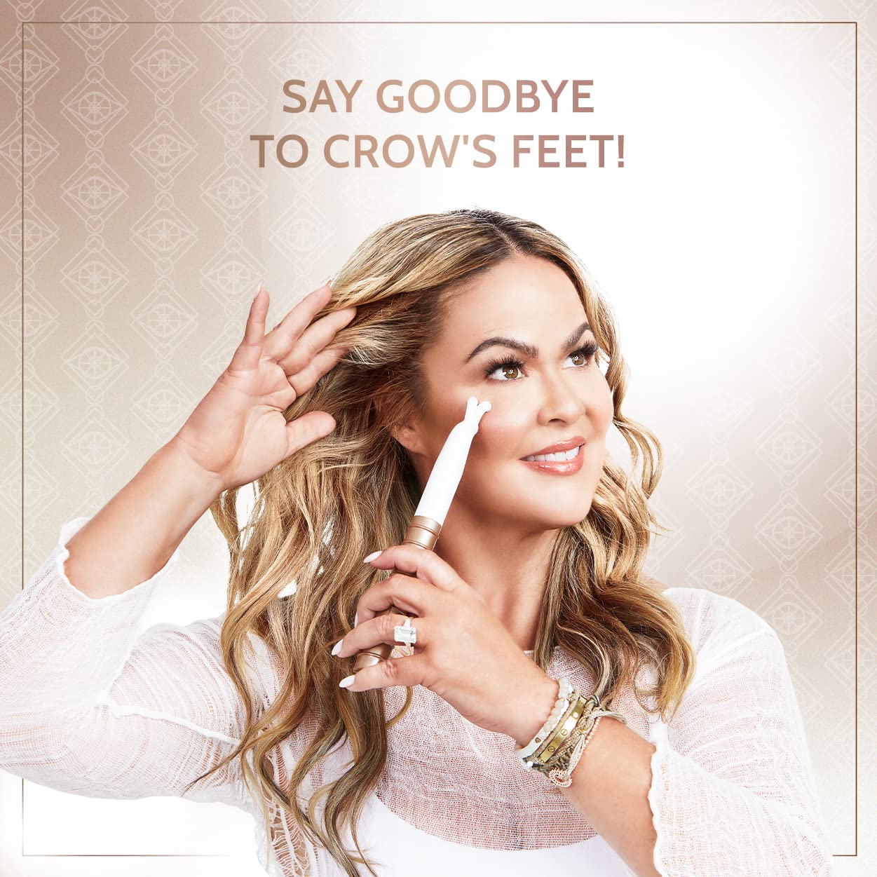 The Bunny Blaster FasciaBlaster by Ashley Black. Our Fan Favorite Tool for Smoothing Lip Lines. Use around the eyes for Brow Lift and dark circles. Sculpt Jawline and Nose.