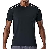 Turecoat Men's Athletic Crew Neck T-Shirt - Quick Dry Workout Tees for Gym Running
