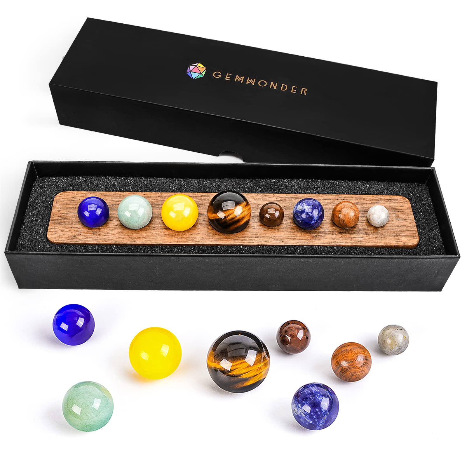 Solar System Model Geography Teaching Eight Planets Model Educational Desk Display Globes Desk Planets