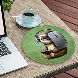 Funny Green Round Mouse Pad Mouse Pad for