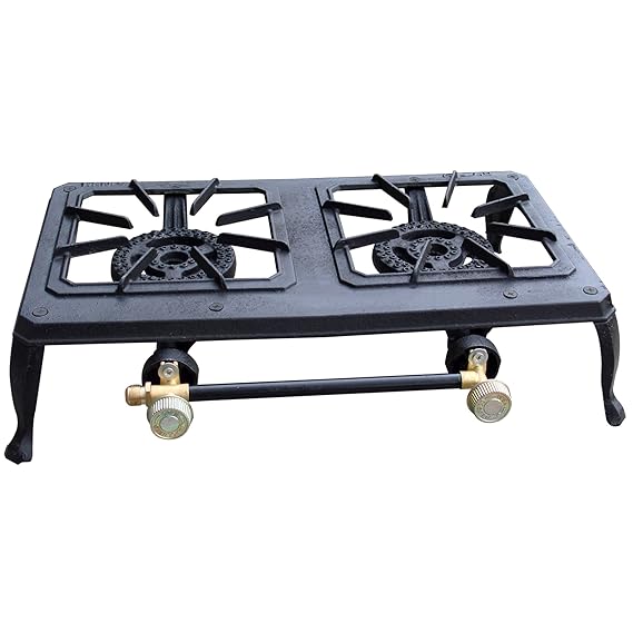 Sportsman DBCIS Double Burner Outdoor Cast Iron Propane