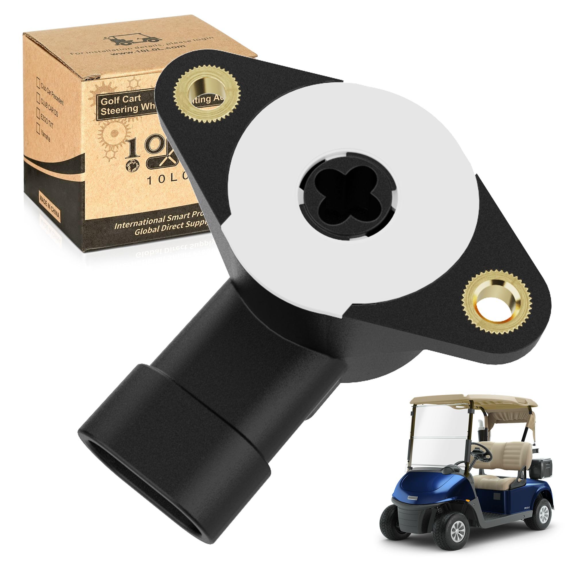 10L0L Golf Cart Accelerator and Brake Pedal Rotary Position Sensor for Ezgo RXV Electric Car 600019