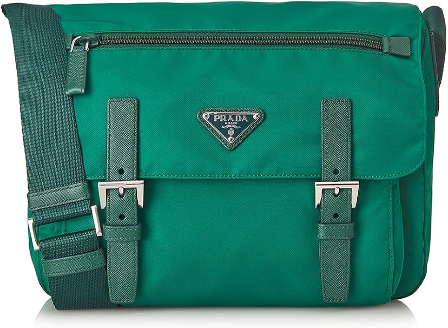 Prada Nylon Messenger Bag Oleander Amazon.ca Clothing, Shoes