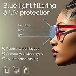 miyya Oversized Blue Light Glasses For