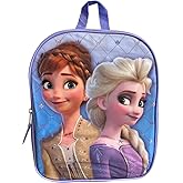 Disney Frozen Preschool Backpack for Kids, Toddlers ~ Disney School Supplies with Elsa & Anna 11" Mini Backpack