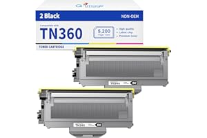 TN360 TN 360 Compatible Toner Cartridges Replacement for TN360 TN-360 TN330 Work with MFC-7340 MFC-7345N MFC-7440N MFC-7840W 