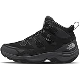 The North Face Men's Hedgehog 3 Mid Waterproof Hiking Boot - Leather & Ripstop, TNF Black/Asphalt Grey, 7.5