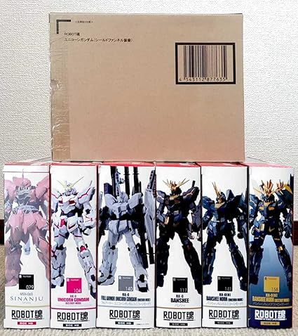 Amazon Robot魂 ガンダムユニコーンシリーズセット ユニコーン シールドファンネル装備 フルアーマーユニコーン他 フィギュア ドール 通販
