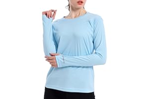 KPSUN Women's UPF 50+ UV Sun Protection Shirt Outdoor Performance Long Sleeve Rash Guard Shirts for Hiking,Swim,Fishing