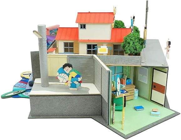 Amazon さんけい ドラえもんシリーズ ドラえもんジオラマ ペーパークラフト Mk10 03 ペーパーアート 通販