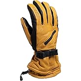 Swany Men's X-Cell 2.1 Sports Moisture-Wicking Quick-Drying Warm Durable Flexible Leather Winter Gloves