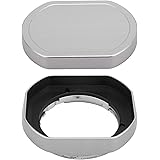 Metal Bayonet Lens Hood for Fujifilm XF 35mm F2 R WR FUJINON XF 23mm F2 R WR,XC 35mm F2,with Cap, Fuji 35mm F2 Lens Hood, Fuj